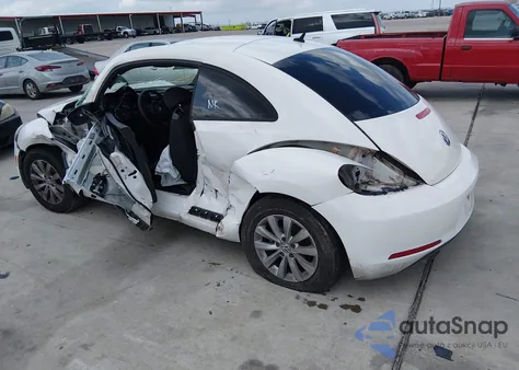 2014 Volkswagen Beetle 2.5L Entry из США, поврежденный, VIN 3VWFP7ATXEM603529